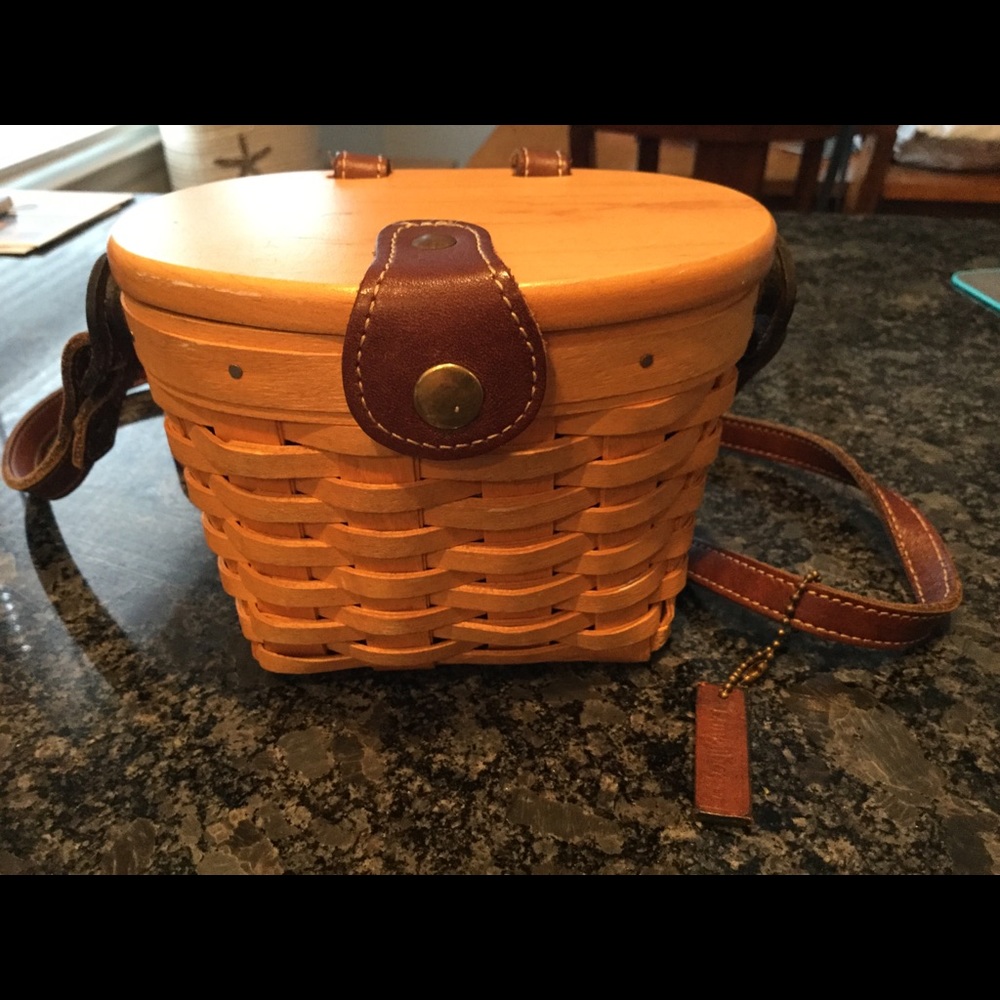 2000 Longaberger mini basket purse.